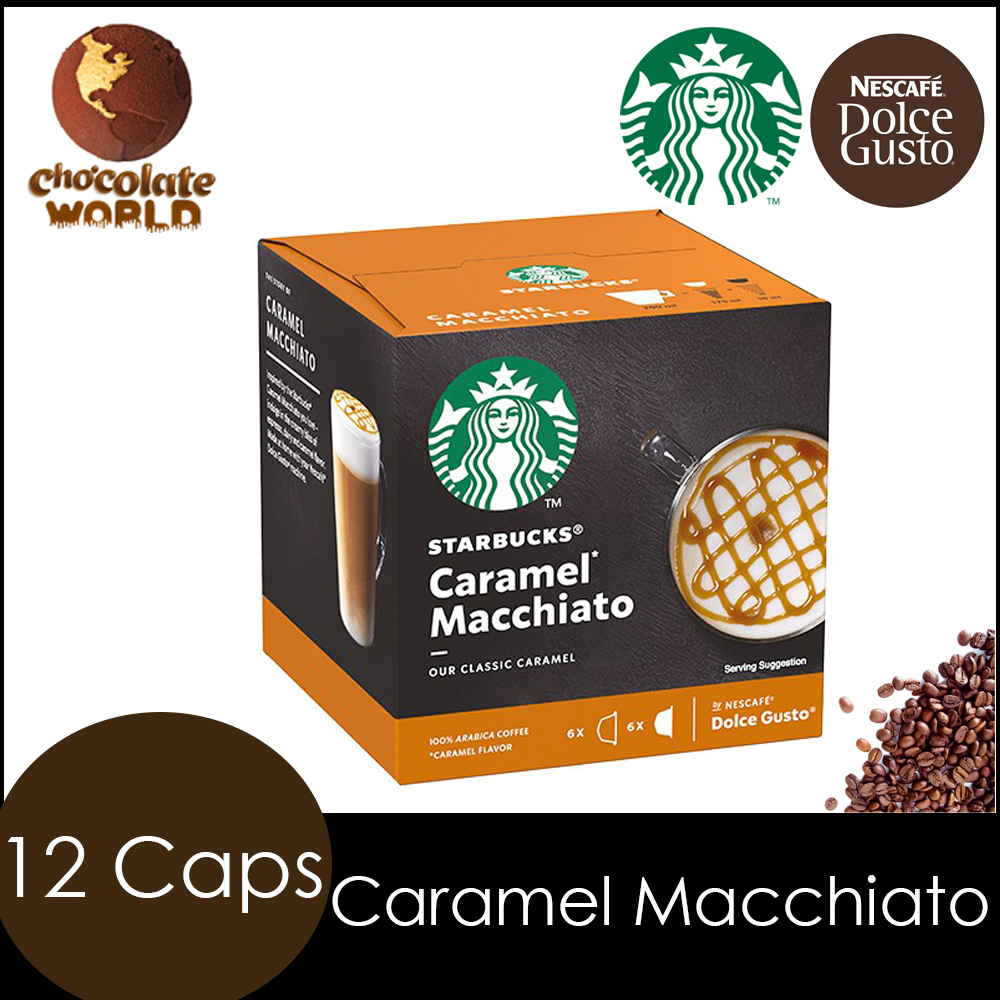 Dolce Gusto Starbucks Caramel Macchiato 12 Caps 127g Shopee Malaysia