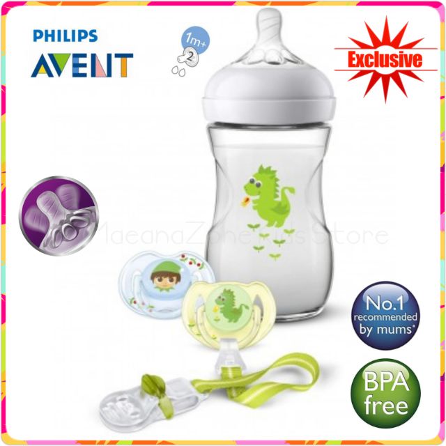 avent bottles natural set