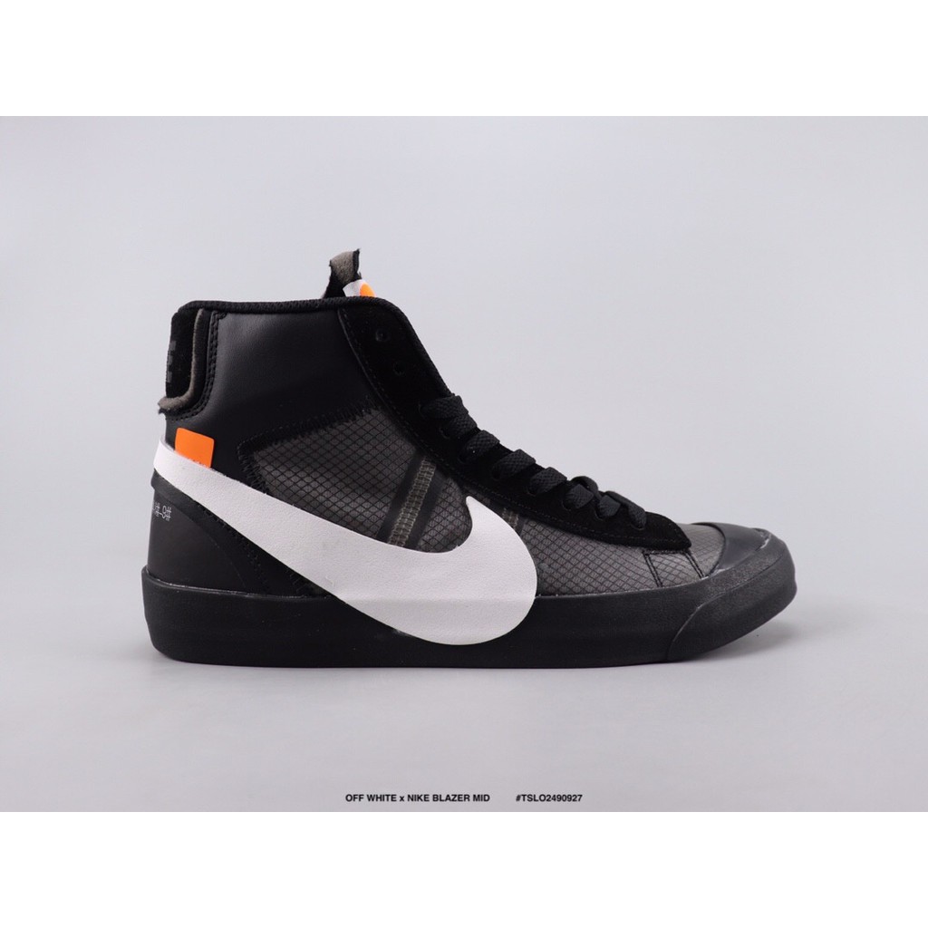 off white nike black high tops