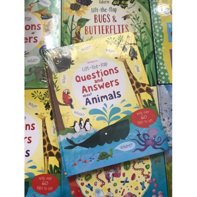 Lift The Flap: Questions & Answers About Animals (New Book)60% | Shopee  Malaysia