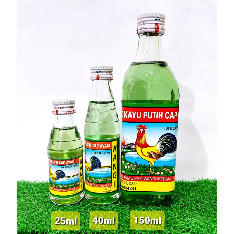 Minyak Kayu Putih Cap Ayam (25ml/40ml/150ml) Shopee Malaysia