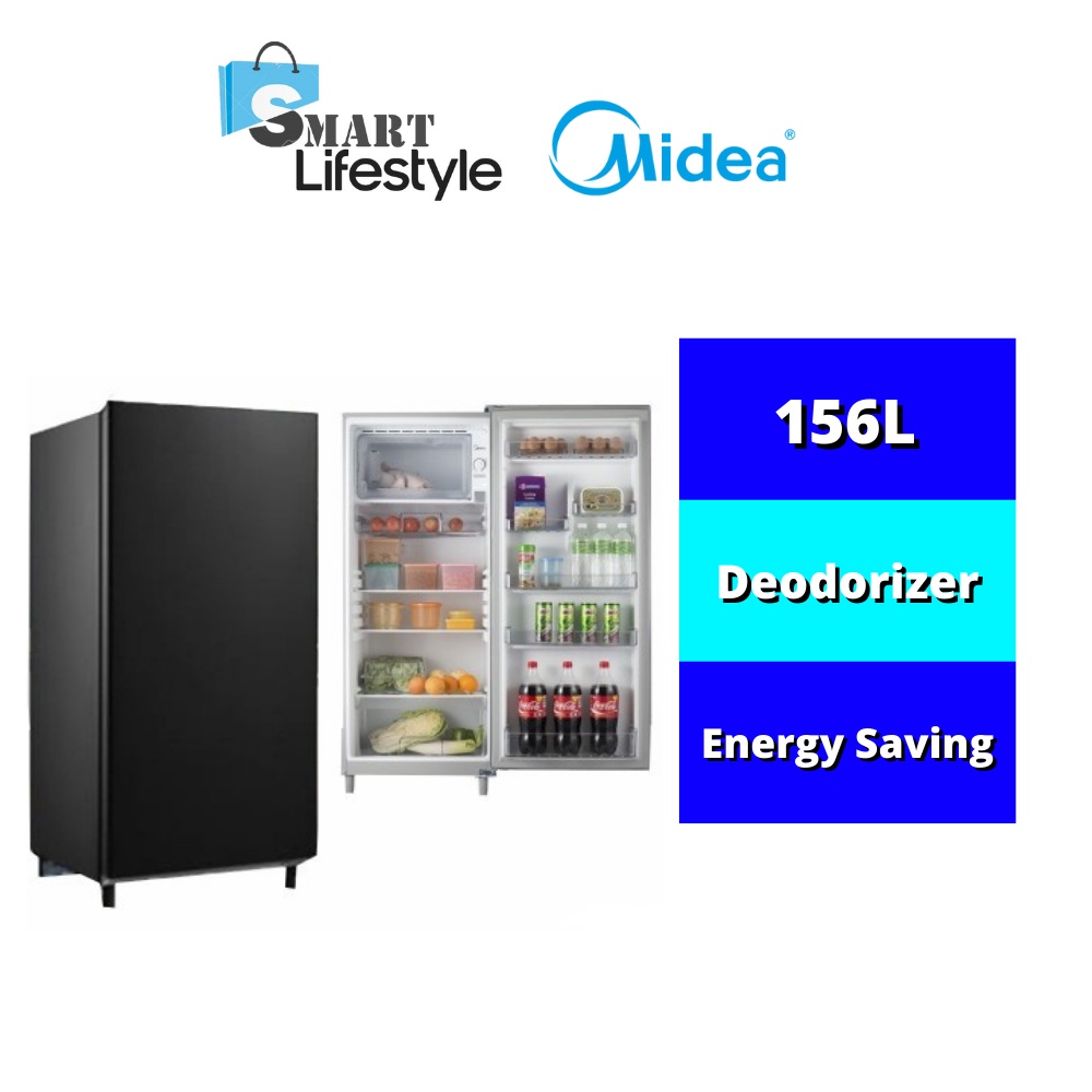 Midea 1 Door Refrigerator 156l Ms 196 Ms 196b Shopee Malaysia