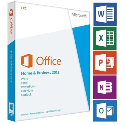 MICROSOFT OFFICE HOME AND BUSINESS 2013 Full Retail Box | Shopee ...