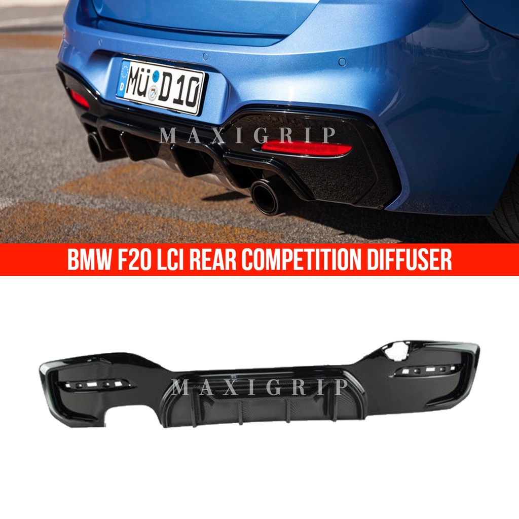 BMW F20 1 Series Rear diffuser MP front lip rear bumper lip grille F20 accessories competition