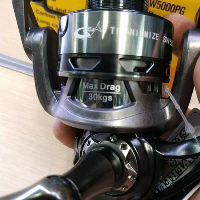 Gtech Reel New Item Gtech Titanium Saltwater Shopee Malaysia