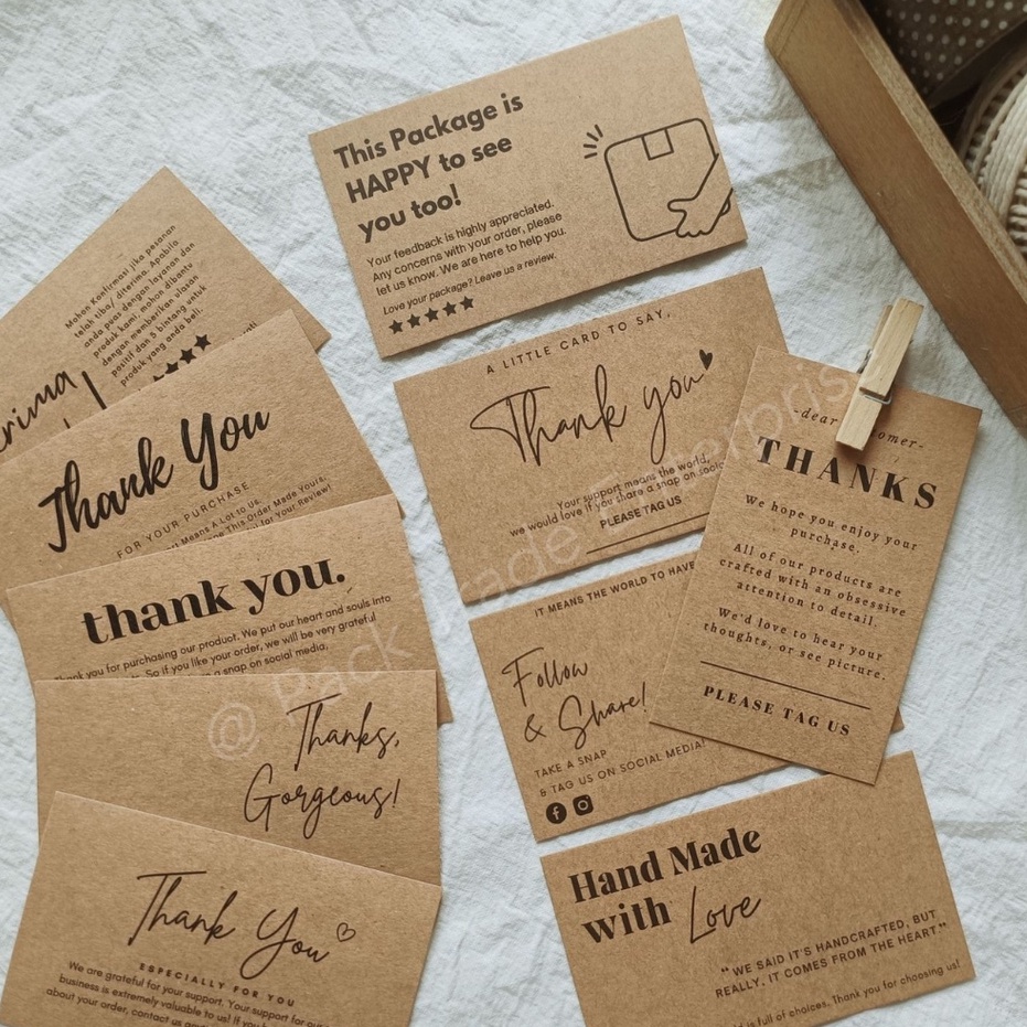 150 Custom Kraft Paper Thank You Stickers – Personalized Labels For Jars, Gifts & Branding (Heart Shape & More) - View #8