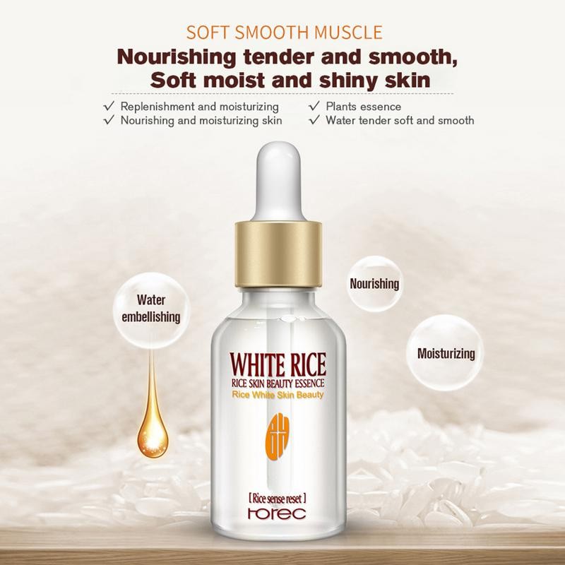 Buy Ready Stock 100 Original Rorec White Rice Skin Beauty Essence Serum Putih Beras 15ml Seetracker Malaysia