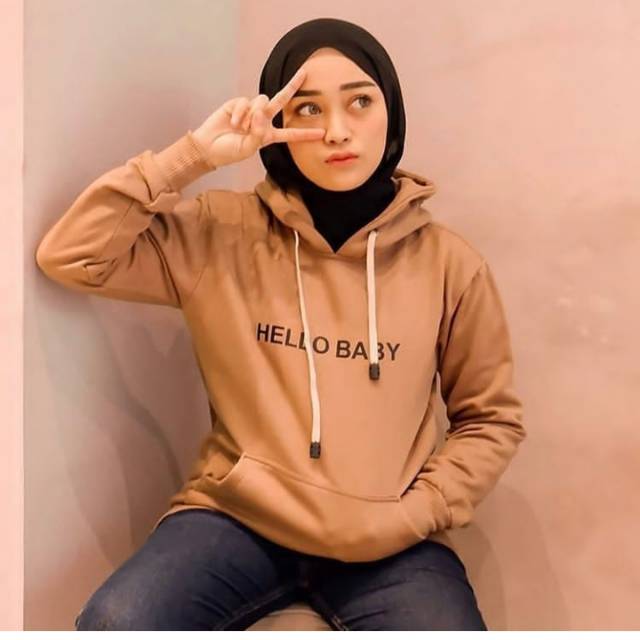 sweater hoodie wanita