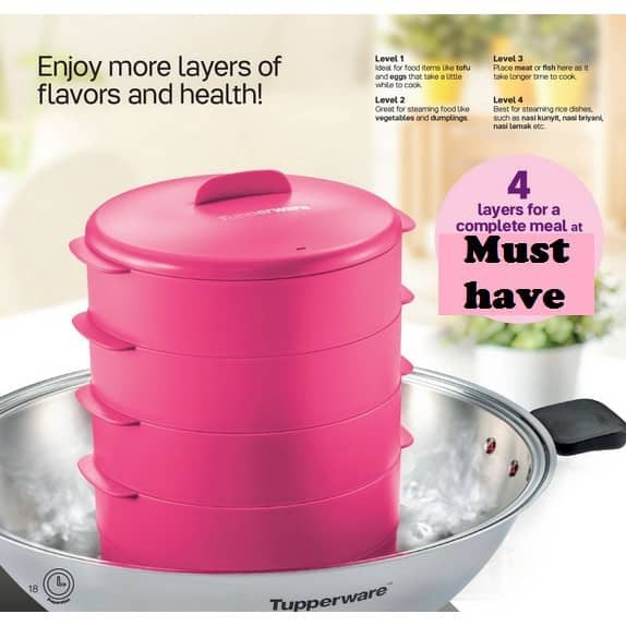 Tupperware Steam It 4 Tier