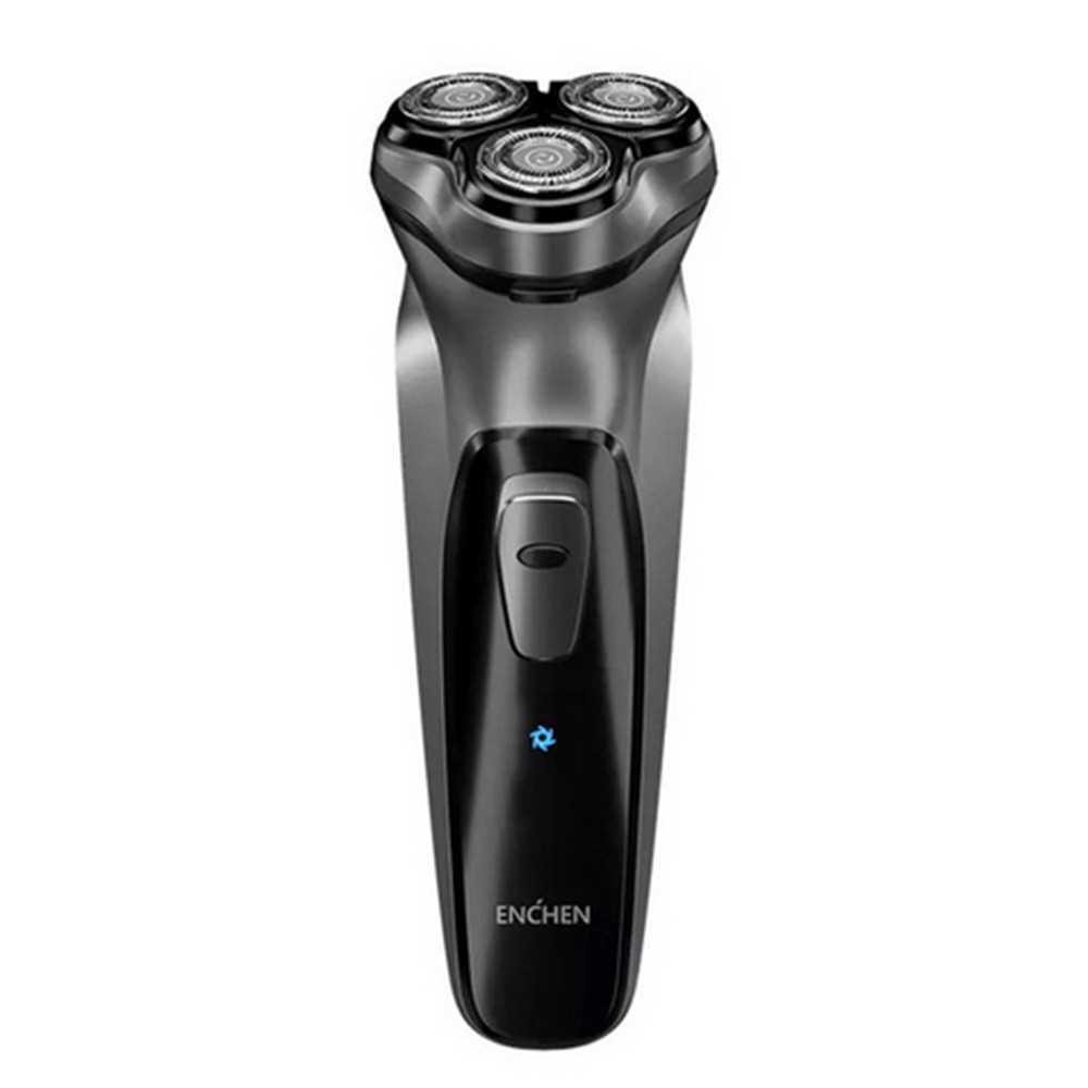 Xiaomi Rotary Electric Shaver with Popup Hair Trimmer Wet & Dry Razor for Men (Silver) Shopee