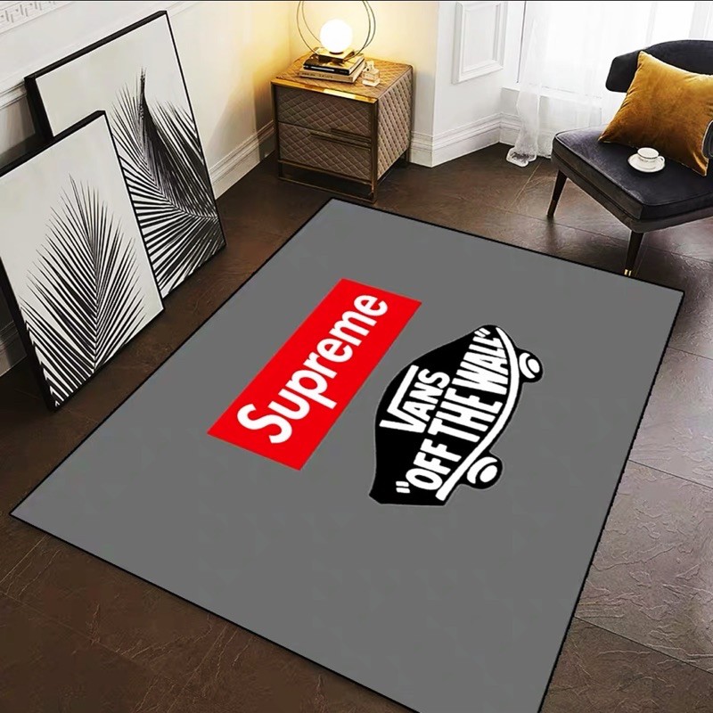 Supreme X VANS Kaws Branded Street Wear Design Carpets & Rugs Luxury Comfortable Quality Home Decoration Floormat