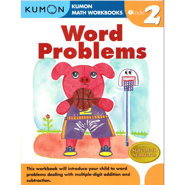Kumon Math Workook Word Problems Grade 2 (ebook with answers) | Shopee Malaysia