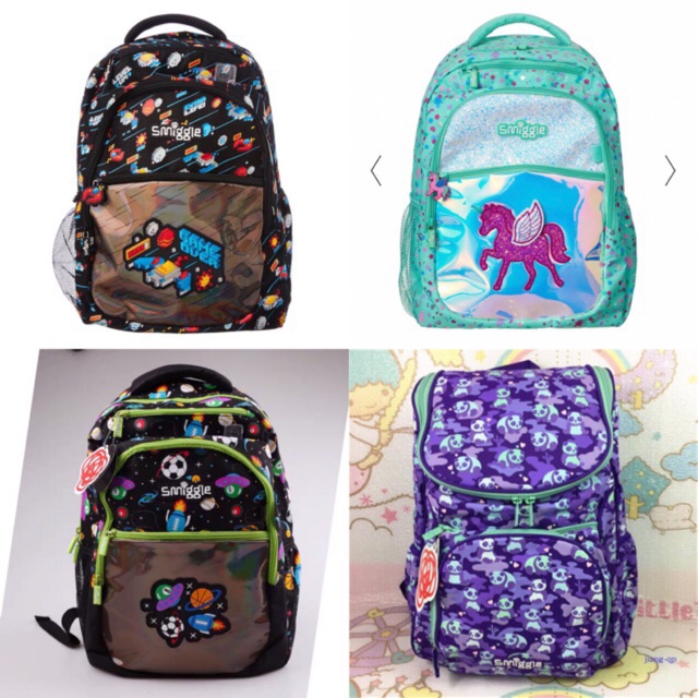 🔥READY STOCK🔥SMIGGLE SCHOOL BAG BACKPACK BEG SEKOLAH FOR KIDS FREE 2 ...