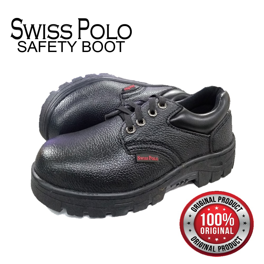 Original Swiss Polo Safety Boot/Shoe Low Cut Safety Boot / Safety Heavy  Duty Boot Shoes For Men's Women's / Kasut Boot | Shopee Malaysia