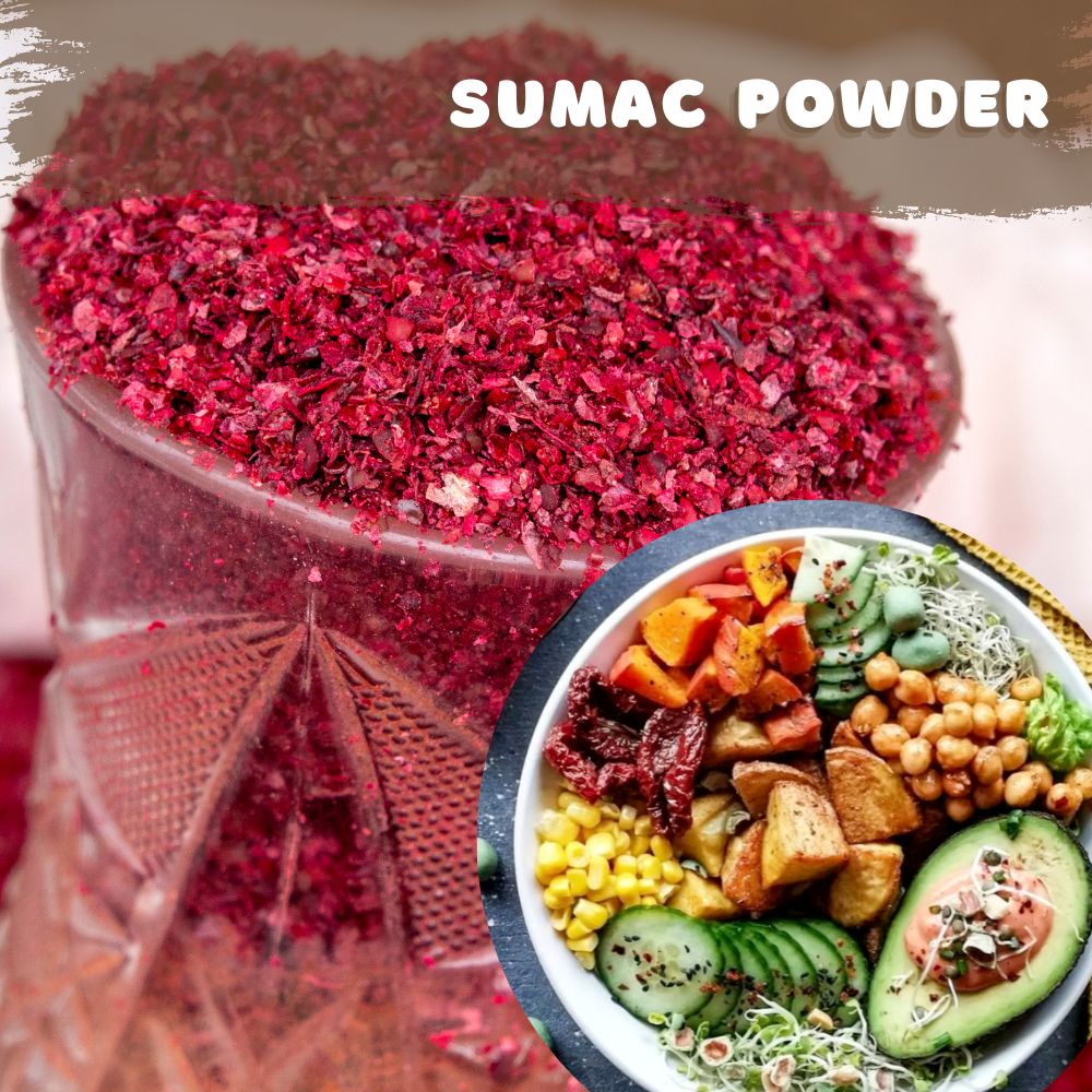 Premium Serbuk Sumac Powder (100g/500g/1kg) Sumak Herbs & Spices Original Healthy Food Essentials Natural Turki/Turkish