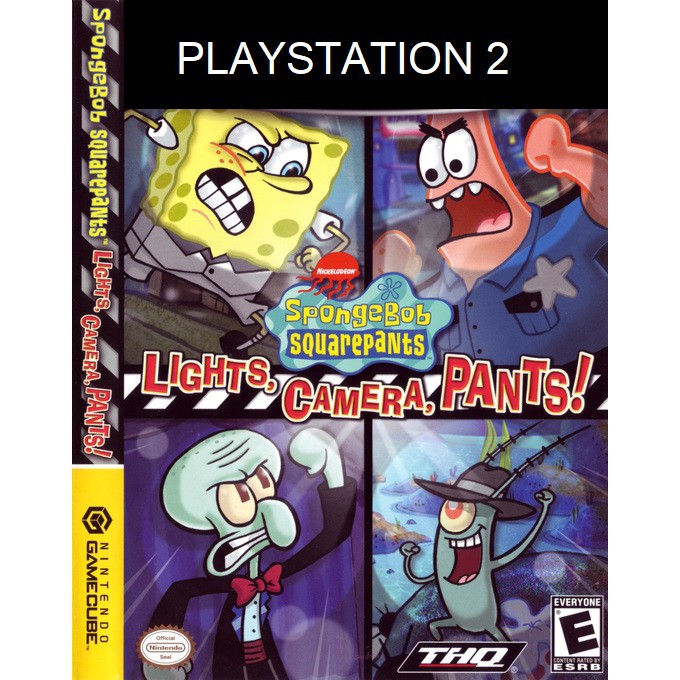 SpongeBob SquarePants Lights, Camera, Pants! Box Shot For