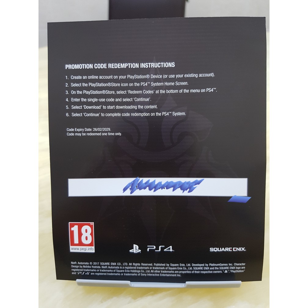 Ps4 Nier Automata Game Of The Yorha Edition R2 Eng Shopee Malaysia