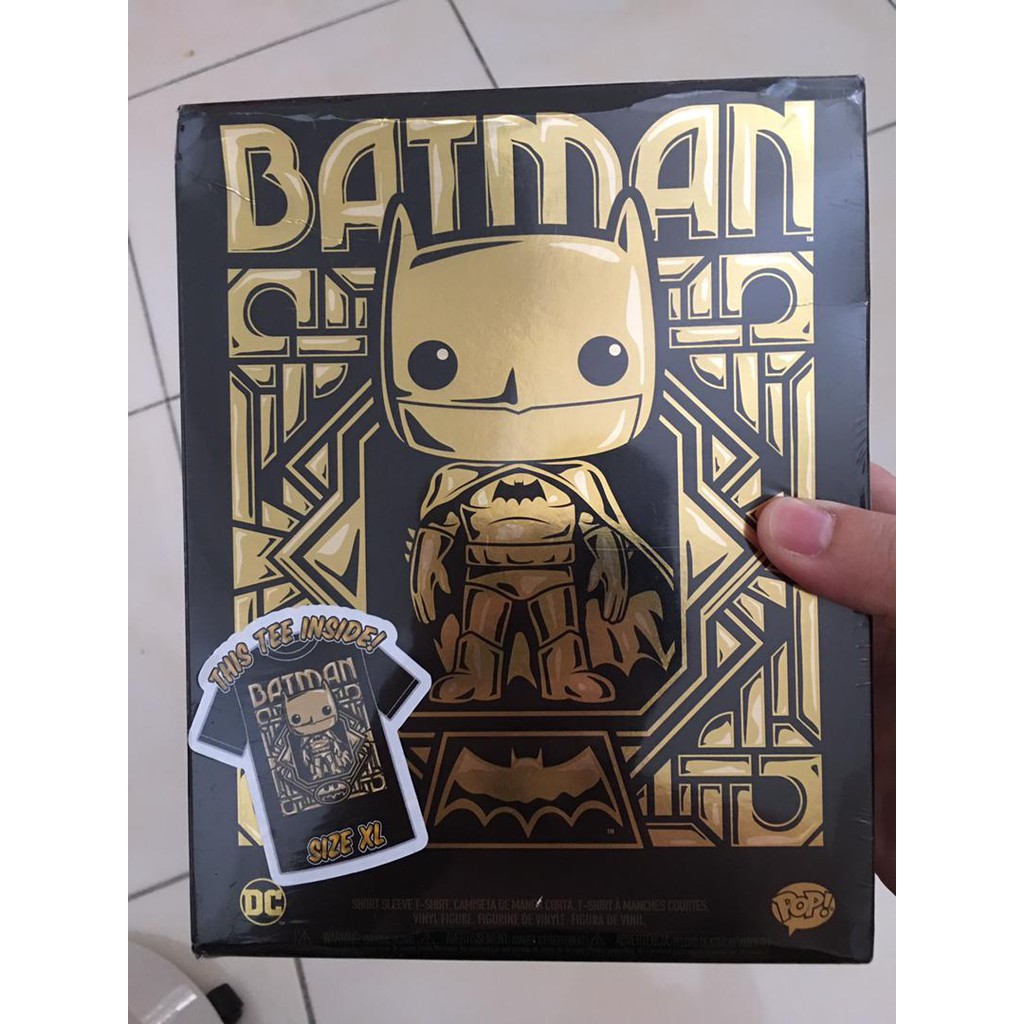 Funko Pop Target Exclusive DC Comics Gold Chrome Batman (SEALED) LAST