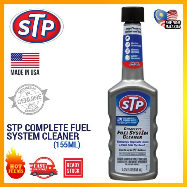 STP COMPLETE FUEL SYSTEM CLEANER (155ML) /STP SUPER CONCENTRATED FUEL INJECTOR CLEANER Shopee
