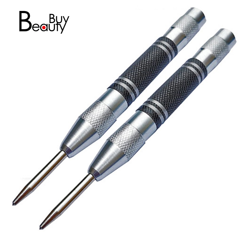 [Ready stock] 2Pcs Automatic Center Punch Center Hole Punch Spring