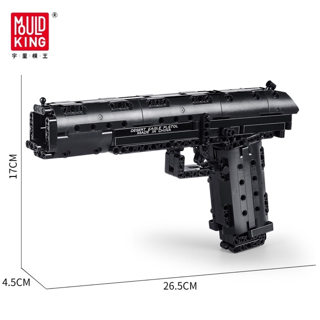 Mould King Desert Eagle Shooting Toy Building Blocks Shopee Malaysia