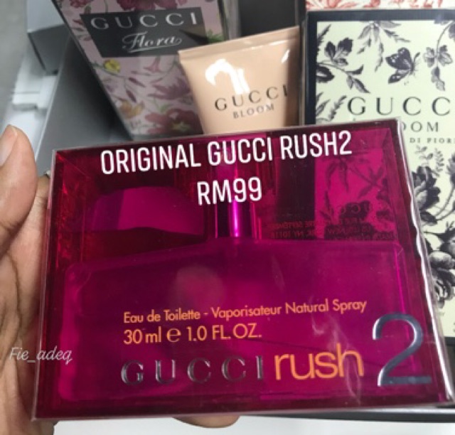 gucci rush fake vs real