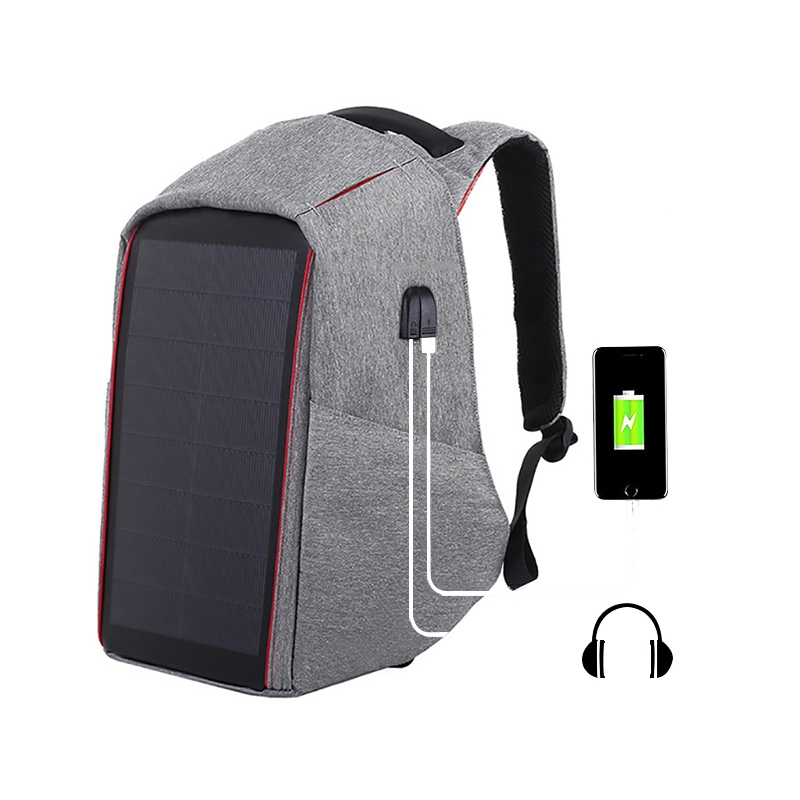 solar panel bookbag