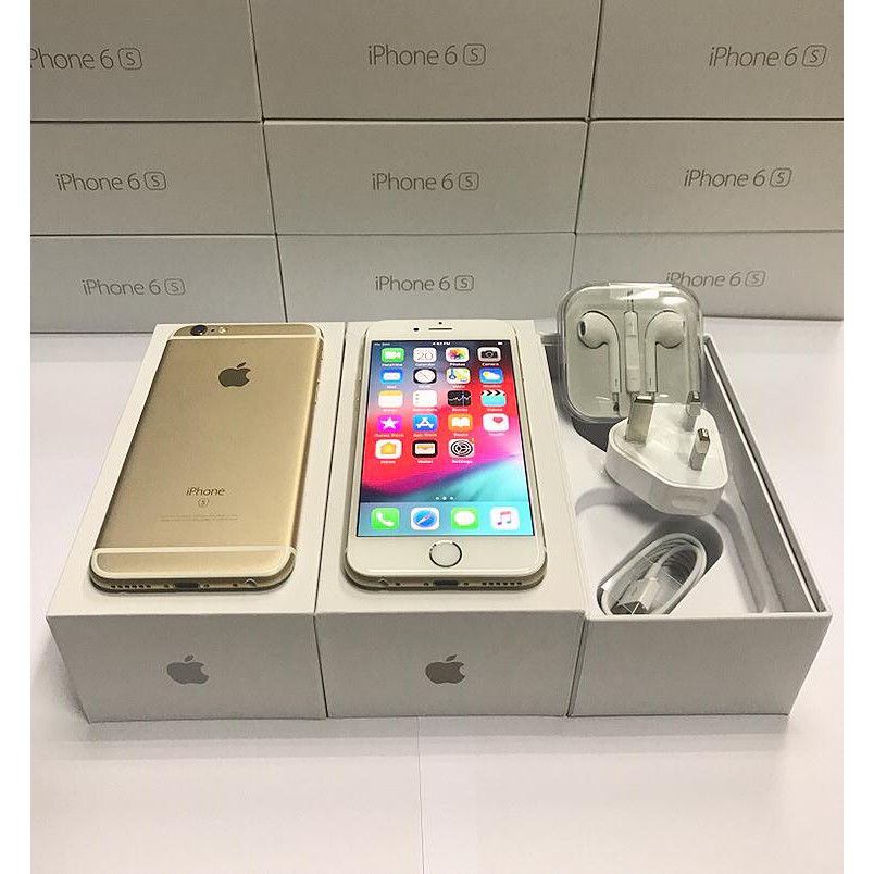 Apple Iphone 6s 16gb 32gb 64gb 128gb Used Fullset One Year Warranty Conditions 95 New Shopee Malaysia