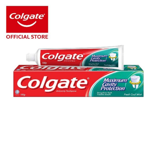 Colgate Maximum Cavity Protection Fresh Cool Mint Toothpaste 100g ...