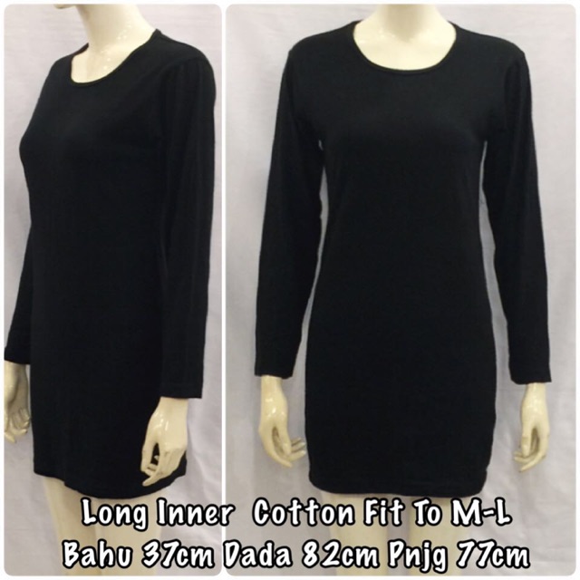 long black inner dress