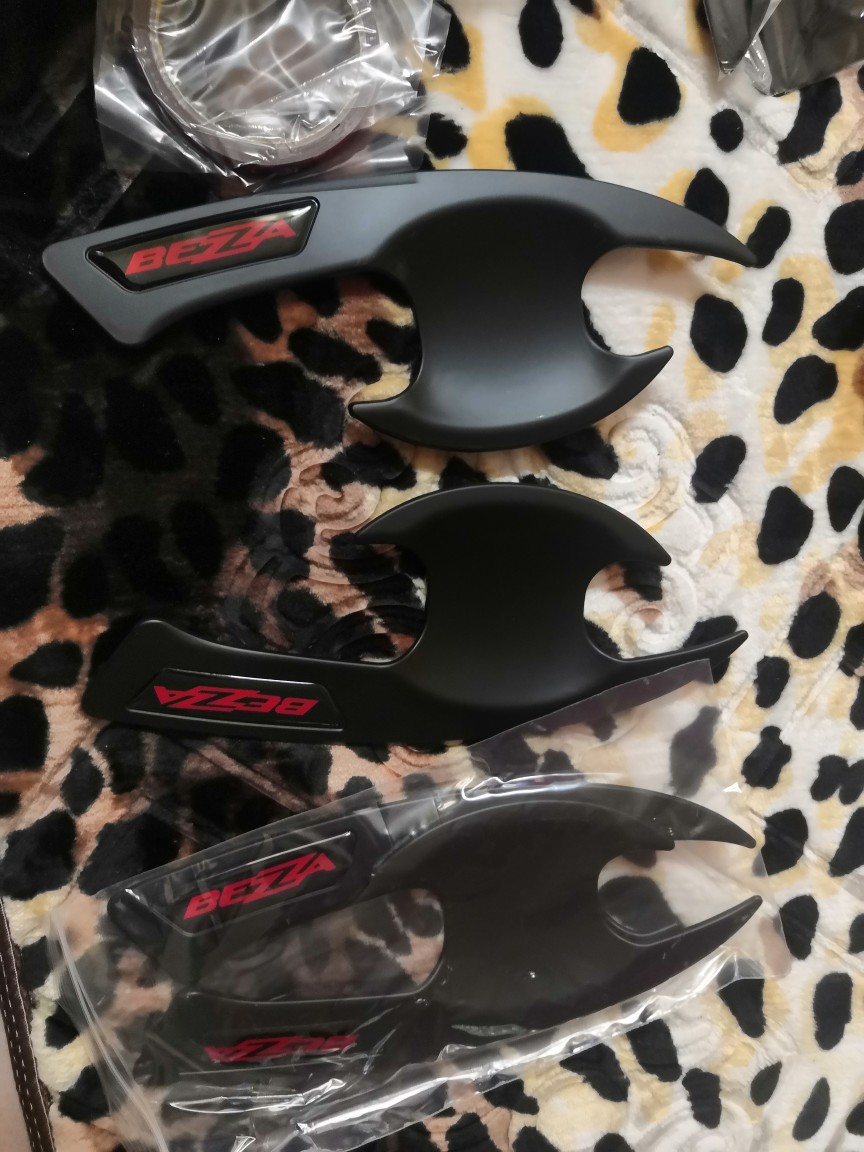 Door Handle Inner Bowl Perodua Proton Black Logo Red Epoxy 