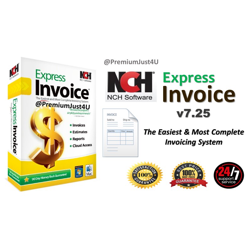 (Windows) NCH Express Invoice v7.25 [2019 Full Version] | Shopee Malaysia