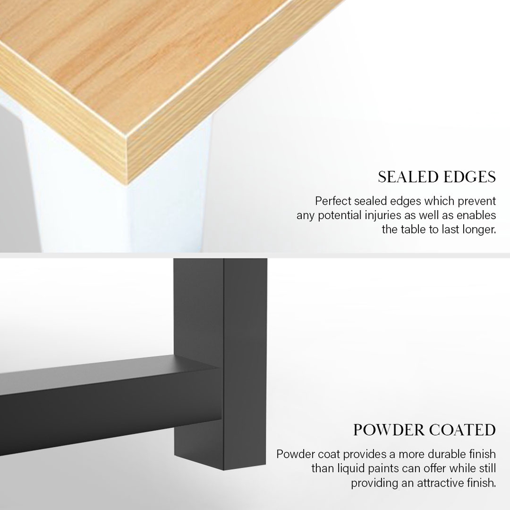 FINSSO : 140CM/160CM/180CM Designer Office Table