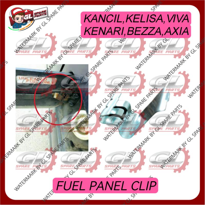 Perodua Kancil Kelisa Kenari Viva Bezza Axia Fuel Tank Clip Spring