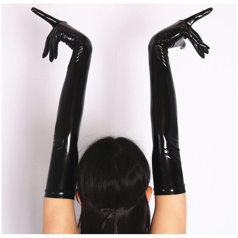 Naked Women With Latex Gloves