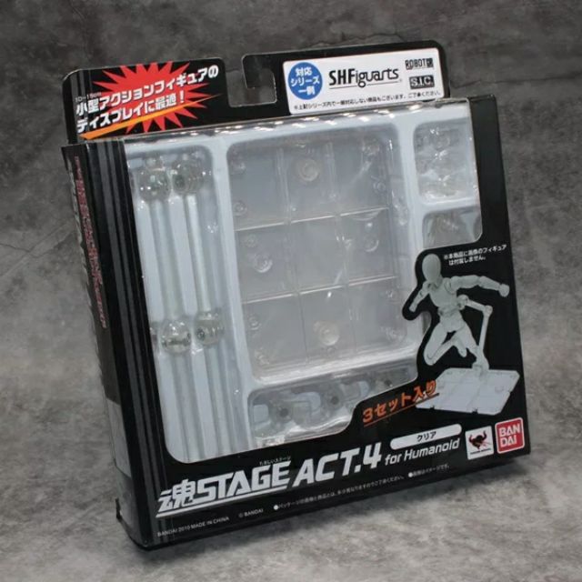 Anime Manga Tamashii Stage Act 4 For Humanoid Clear Stand Set Of 3 Authentic Bandai Usa Woodland Resort Com