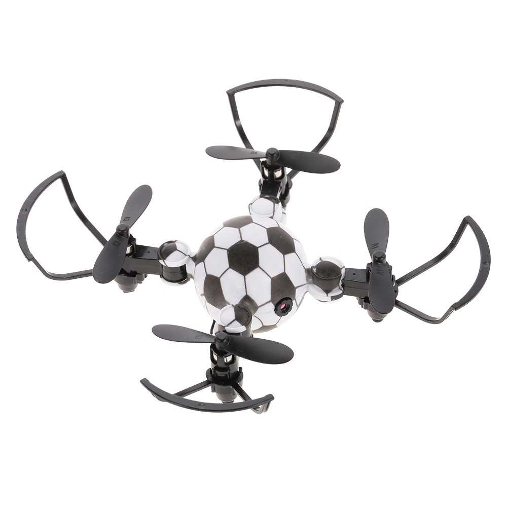 KANDY TOYS DH-880 0.3MP Wifi FPV Foldable Football Shape Watch Controller Altitude Hold RC Drone (2)