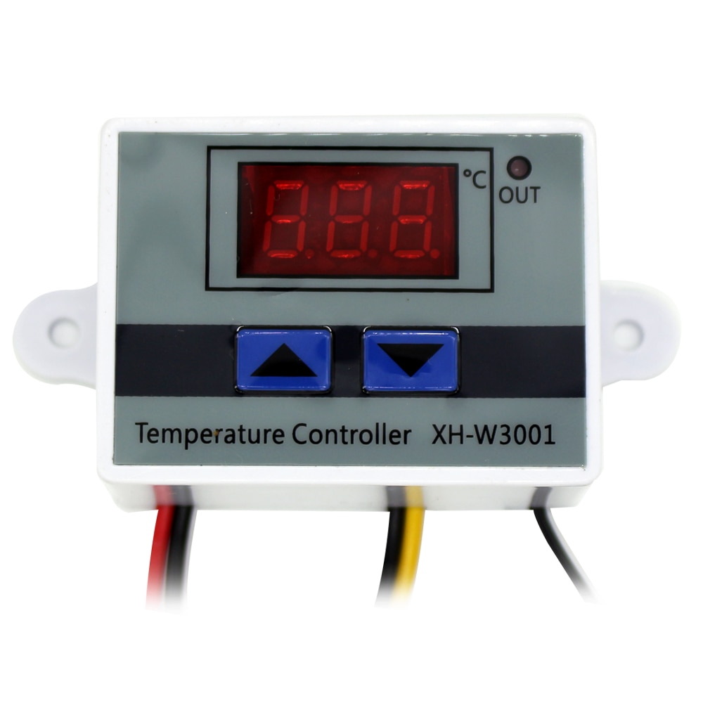 Multi Reliable 10A 12V 24V 220VAC Digital LED Temperature Controller XH-W3001 Incubator Cooling Heating Switch Thermo... - Image 3