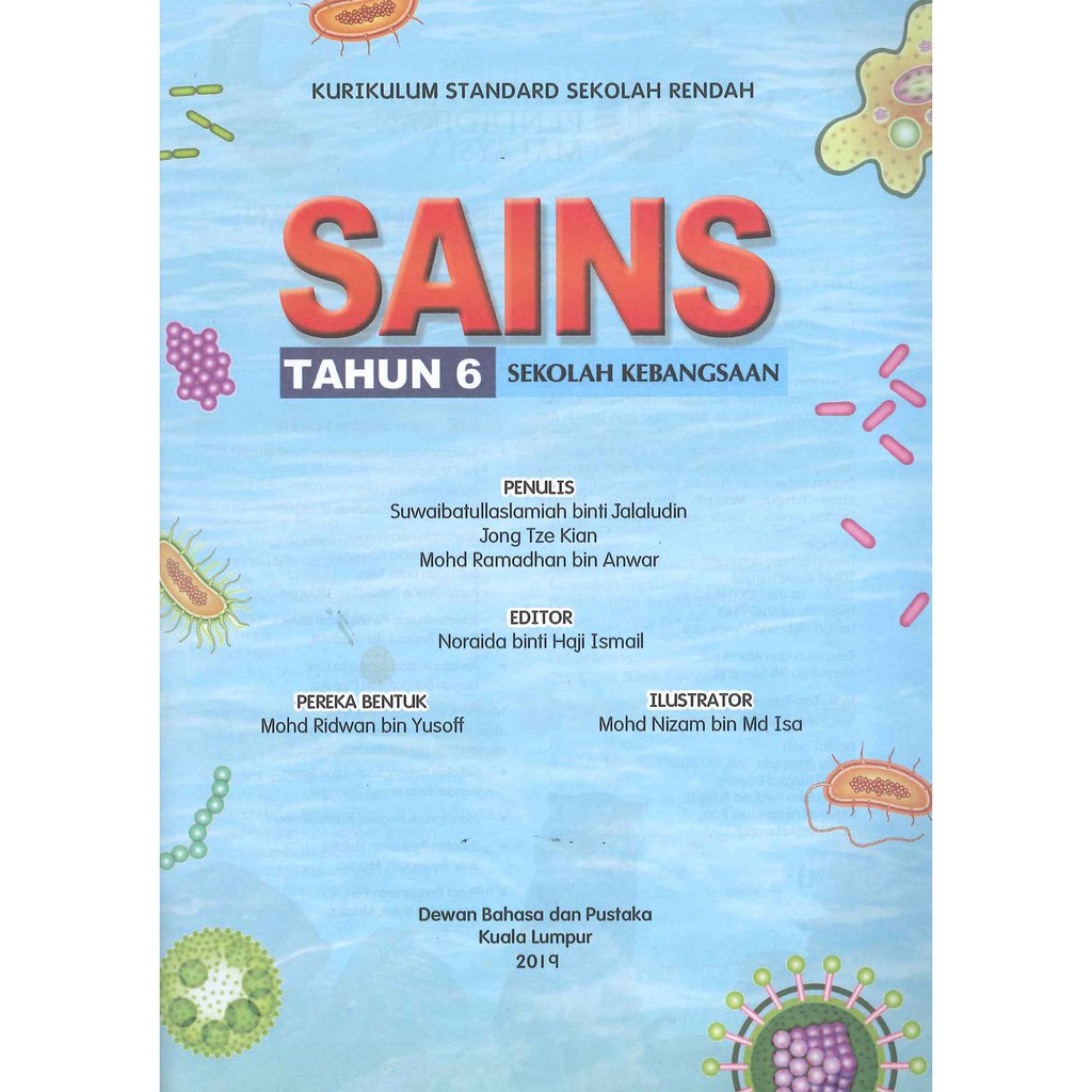 READY STOCK] DBP BUKU TEKS SAINS TAHUN 6 SEKOLAH KEBANGSAAN 