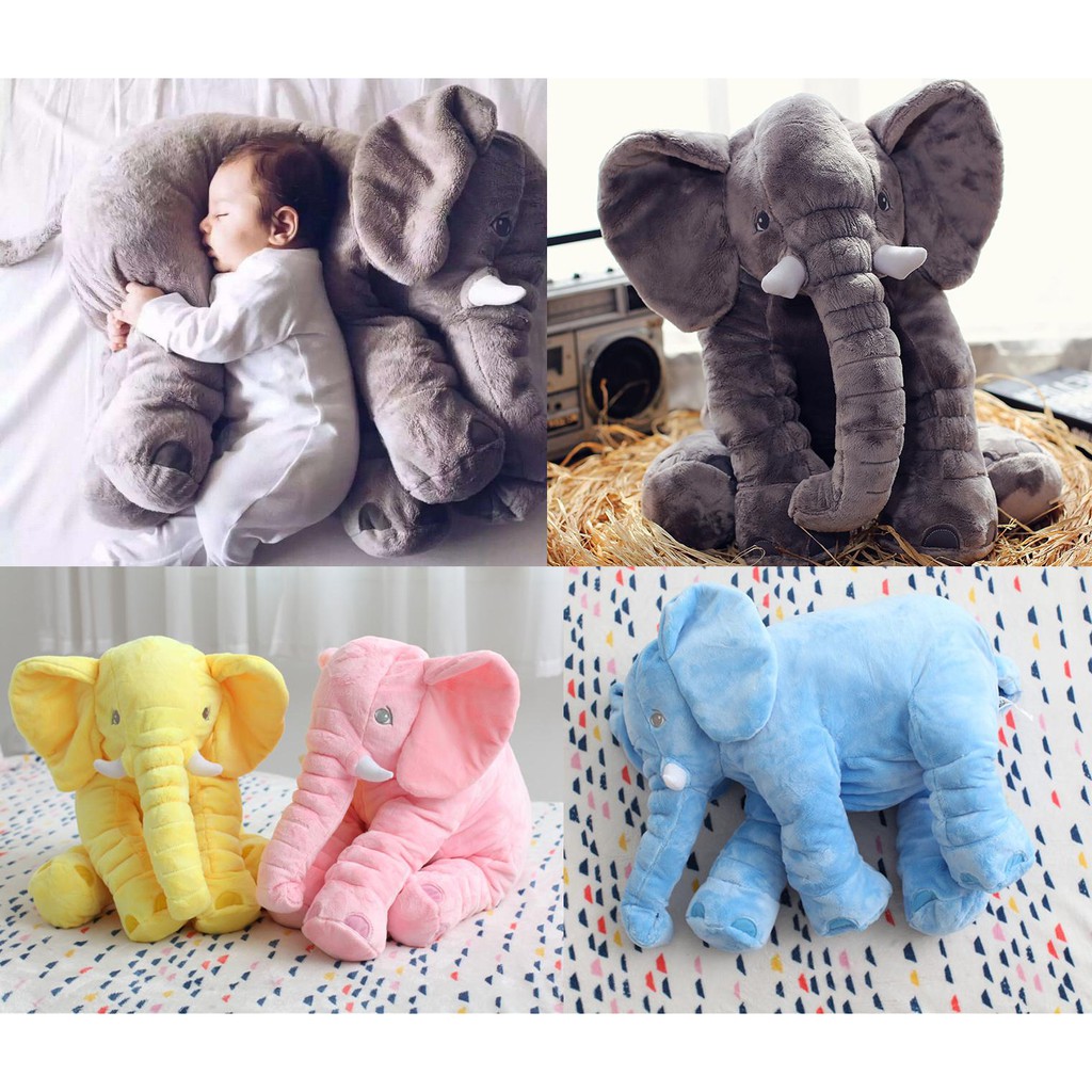 60cm elephant pillow