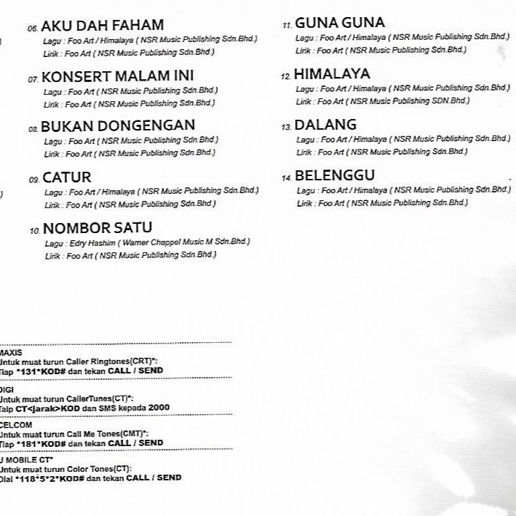 Himalaya Memori Hits Cd 14 Kompilasi Lagu Lagu Terbaik Dalam 1 Album Shopee Malaysia