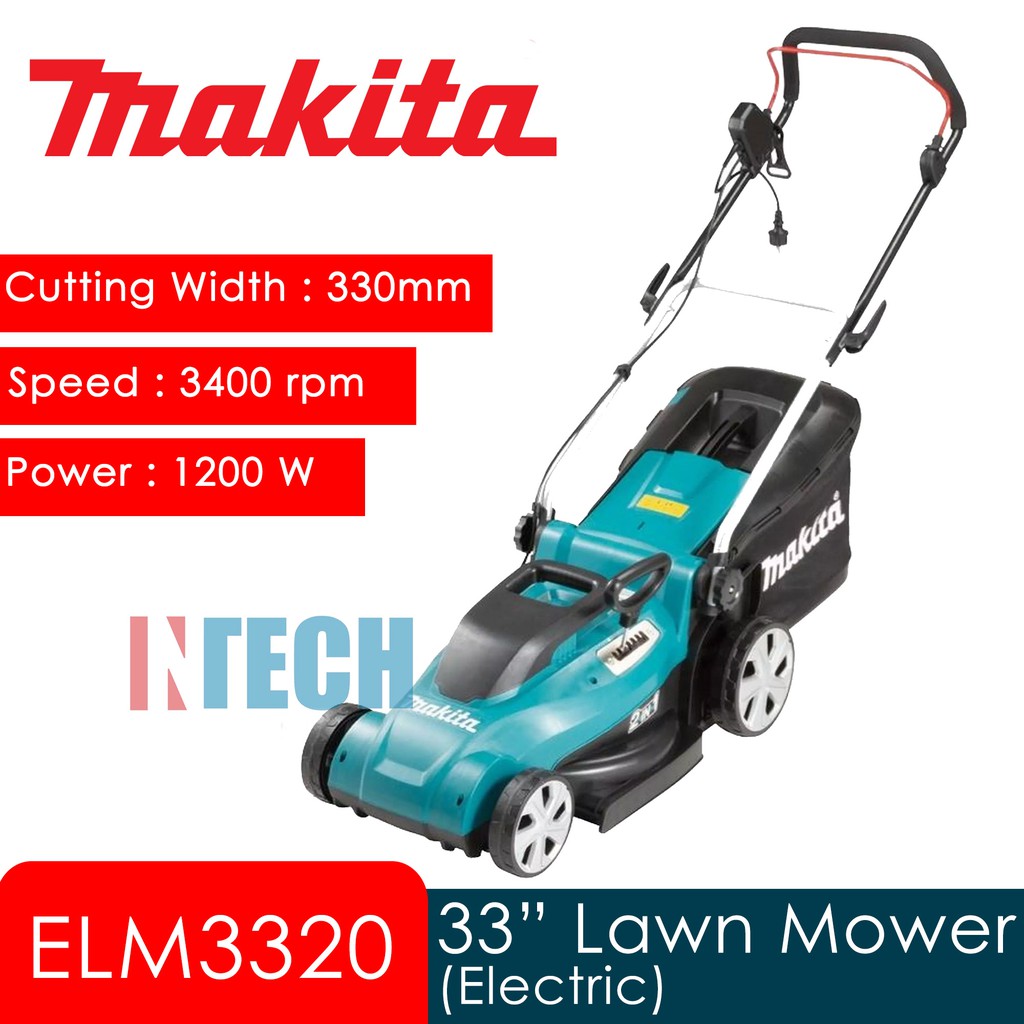 MAKITA ELM3320 330MM (13") ELECTRIC LAWN MOWER (ELM 3320) | Shopee Malaysia