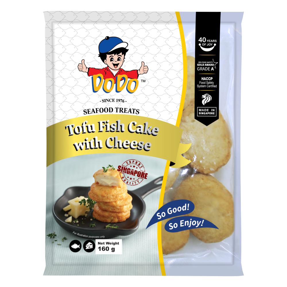 [EXP 15 SEPT 2022] DODO Tofu Fish Cake with Cheese (160g) Shopee