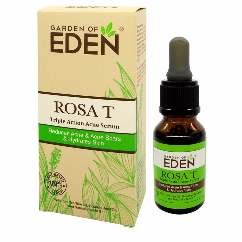 Garden Of Eden Rosa T Triple Action Acne Serum 15ml Shopee Malaysia