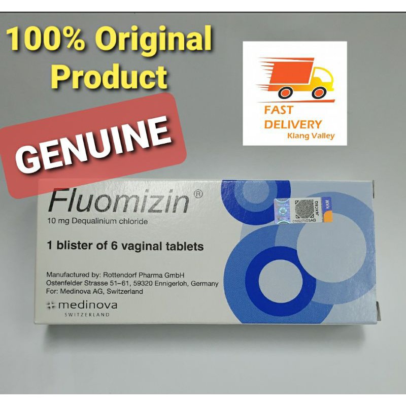 Ubat Merawat Jangkitan Kulat Yis Bau Vagina Faraj Fluomizin Tablet 6biji Shopee Malaysia