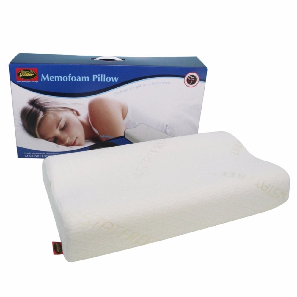 Cassa Deep Sleep High Density Goodnite Memory Foam Pillow For