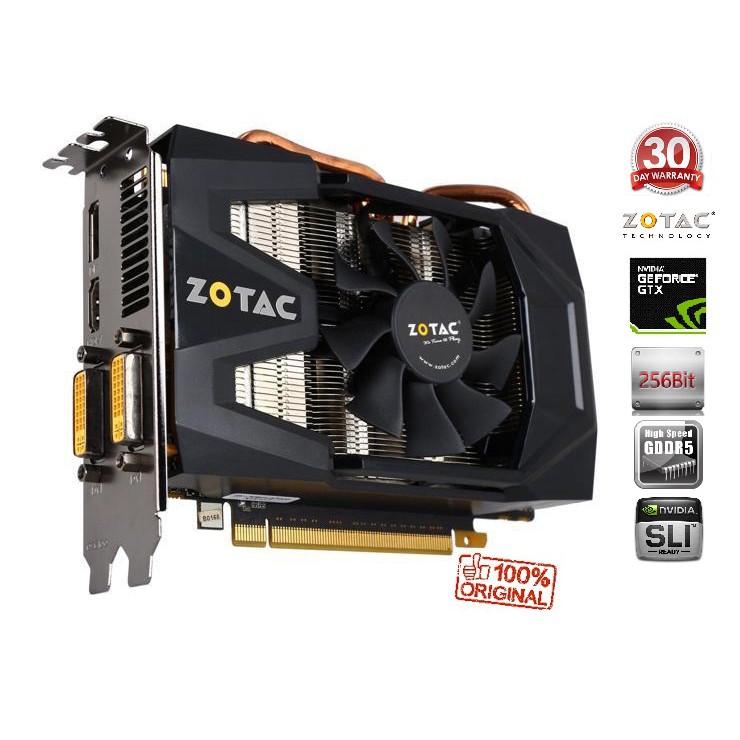 Zotac Nvidia Geforce Gtx 560 Factory Oc 256 Bit 1gb Gddr5 Graphics Card Shopee Malaysia