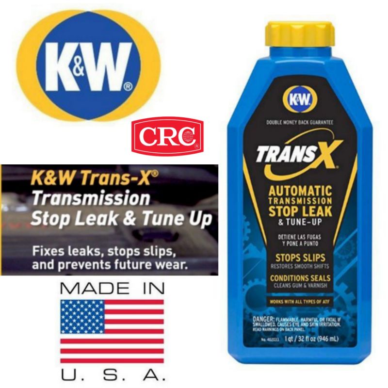 K&W Trans X Automatic Transmission Treatment Stop Leak (402015