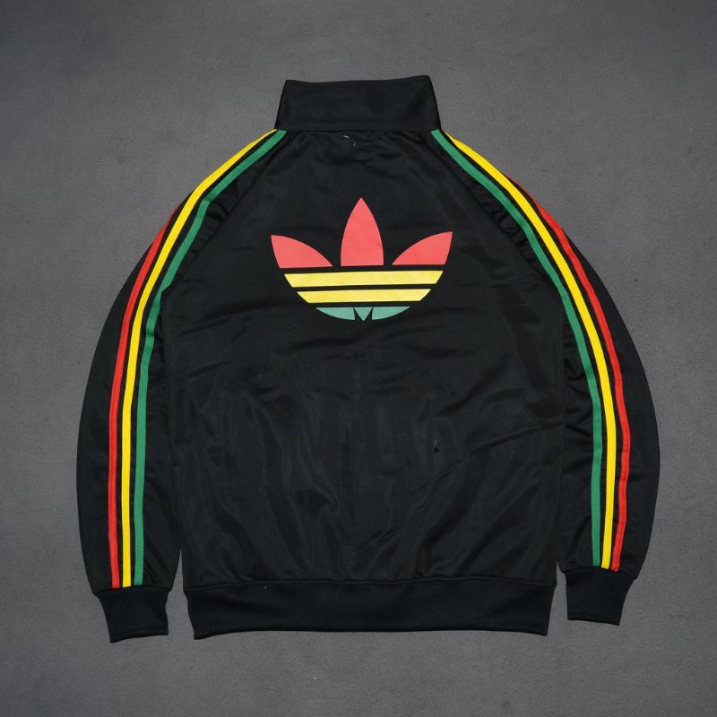 Obstinado Respetuoso del medio ambiente Agarrar Adidas RASTA Colorway FULL TAG & LABEL Jacket For Girls/Boys | Shopee  Malaysia