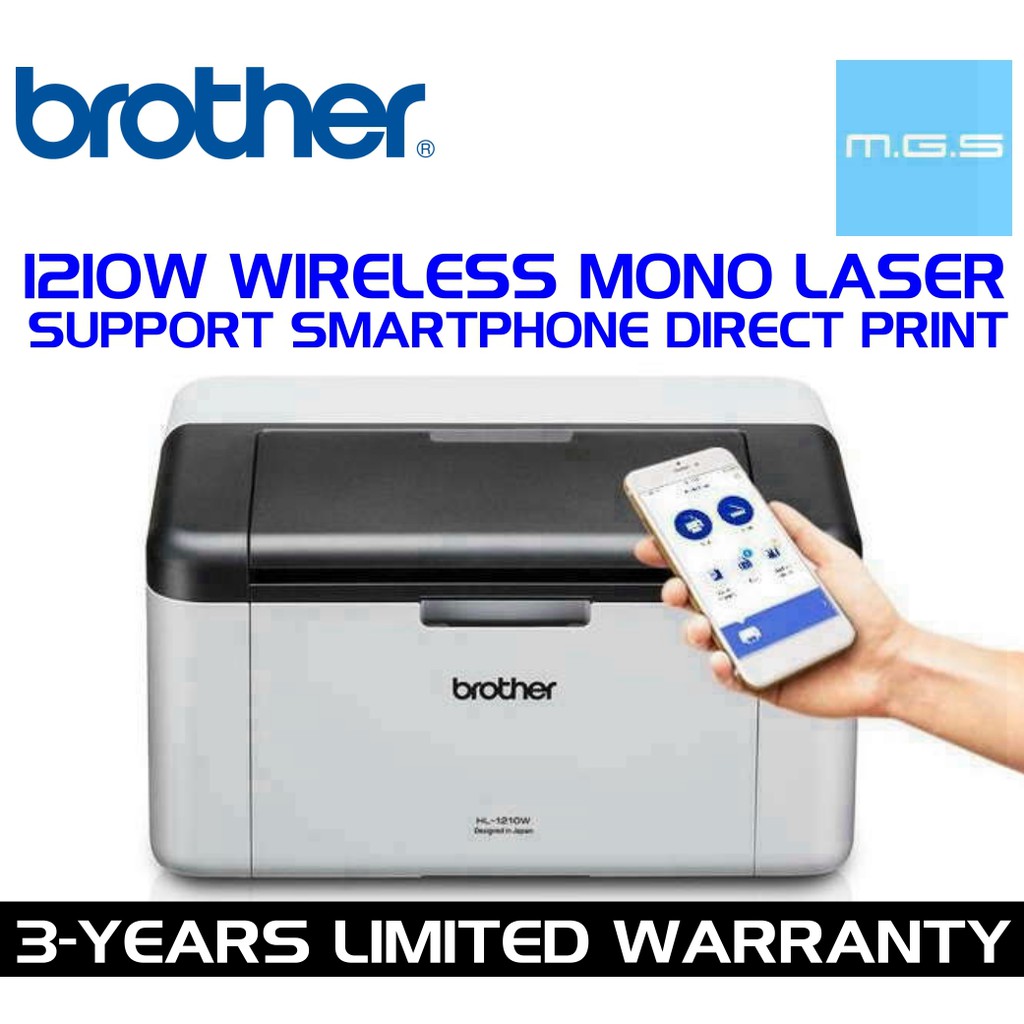Brother HL-1210W / HL-1110 / MFC-1910W Wireless Laser Printer - HL1110 / LBP6030 MF3010 P2506 | Shopee Malaysia